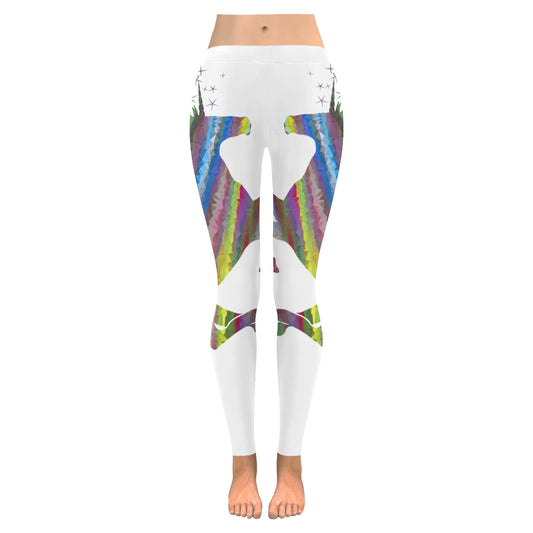 unicorn Women's Low Rise Leggings (Invisible Stitch)