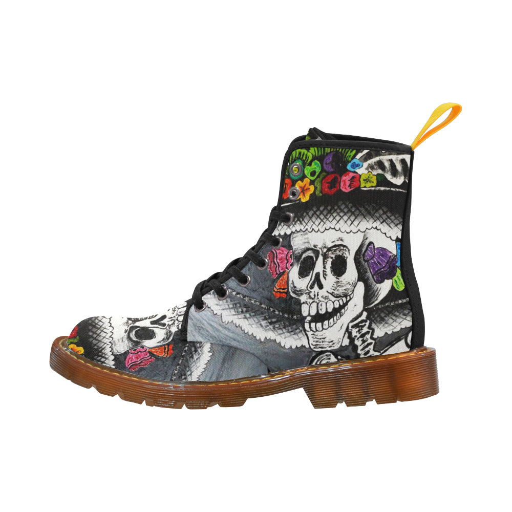 skull Martin Boots For Women Model 1203H
