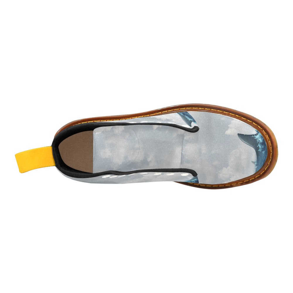 Shark infested waters honey Martin Boots For Men Model 1203H