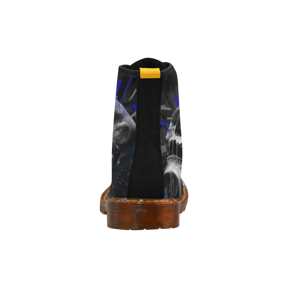 Fluent skull Martin Boots For Women Model 1203H
