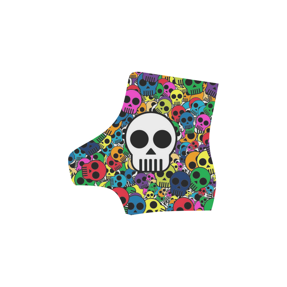 little color skull Martin Boots For Women Model 1203H