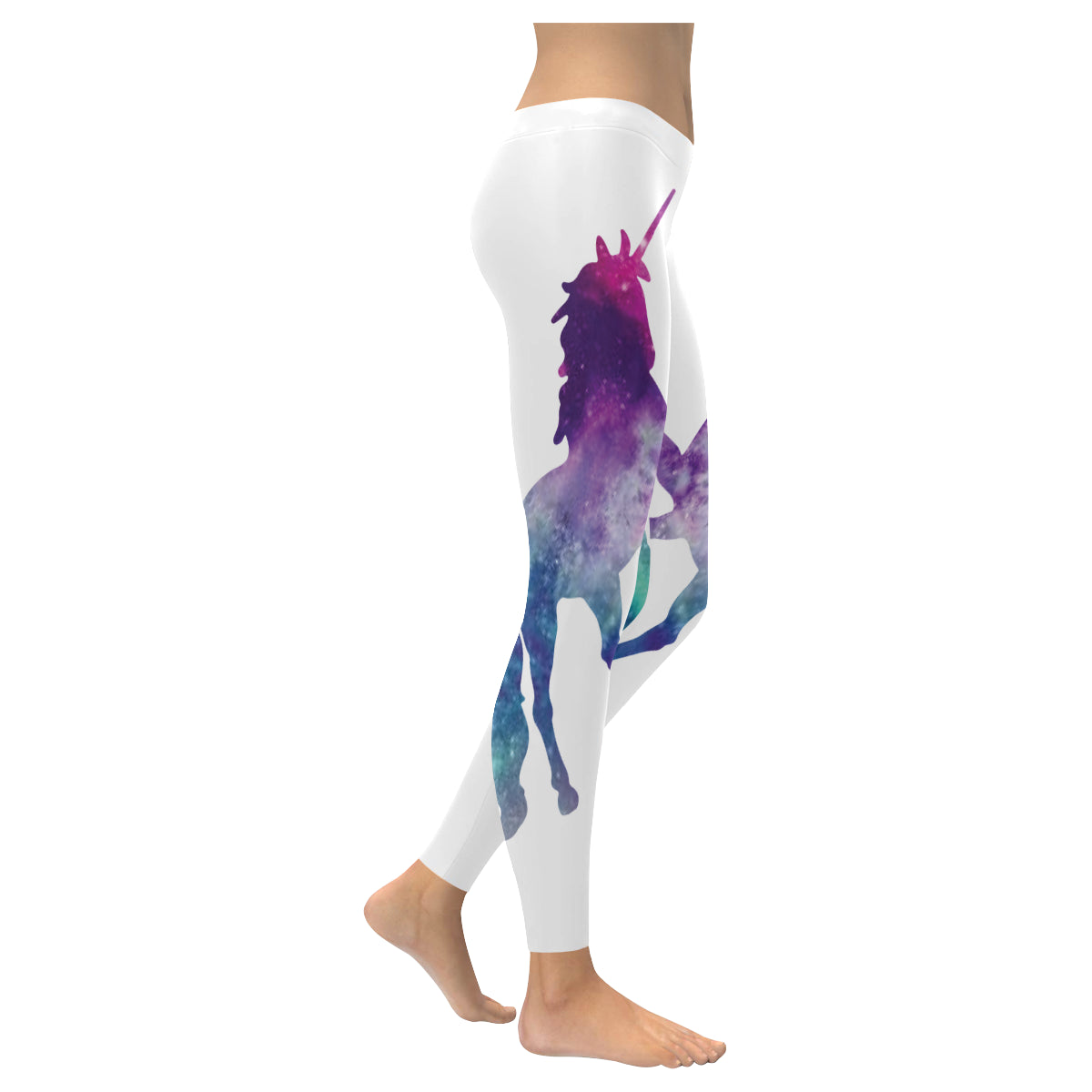 unicorn Women's Low Rise Leggings (Invisible Stitch)