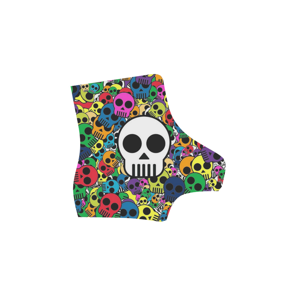 little color skull Martin Boots For Women Model 1203H