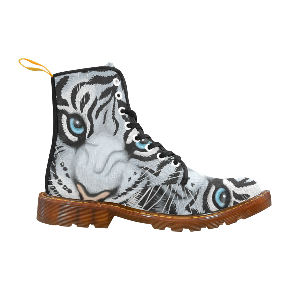 White tiger honey Martin Boots For Men Model 1203H