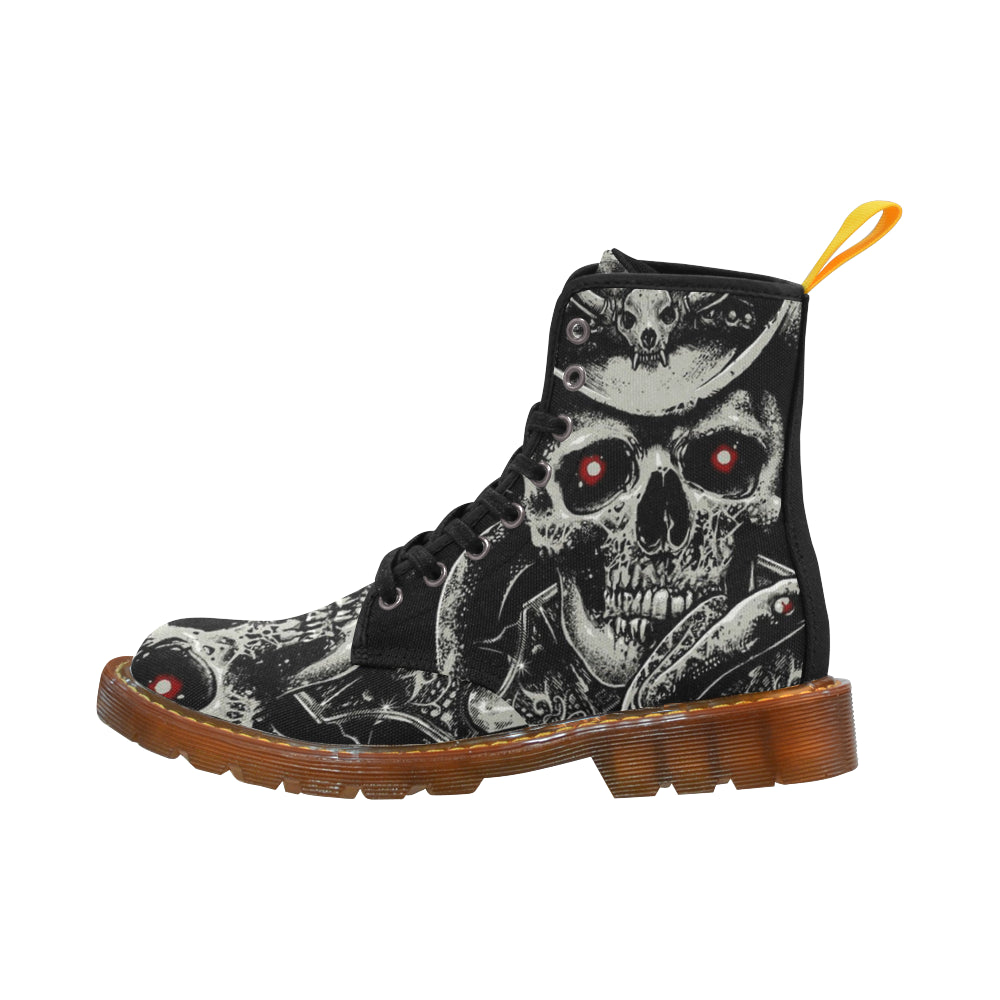 Skull Martin Boots For Women Model 1203H