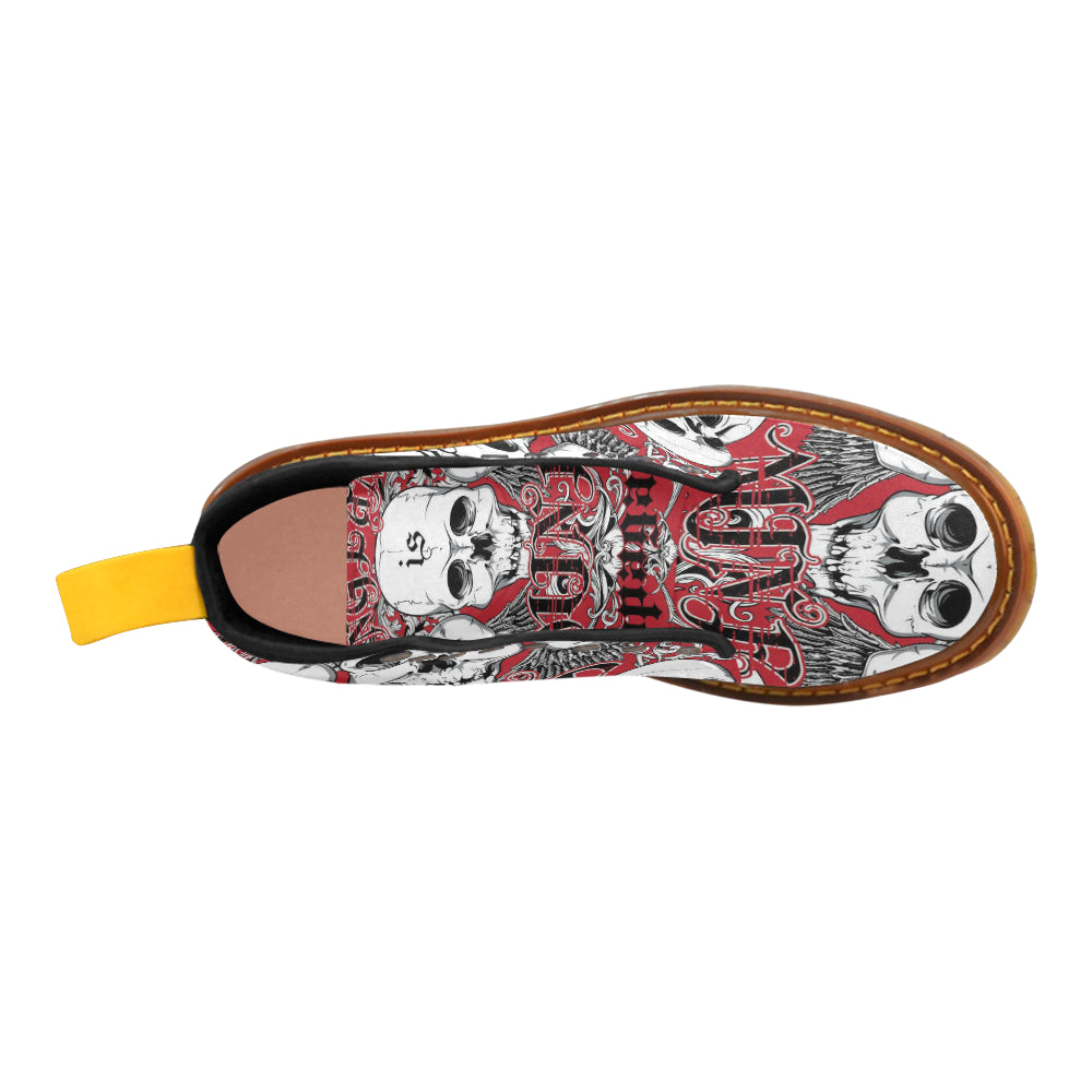 old skull Martin Boots For Women Model 1203H