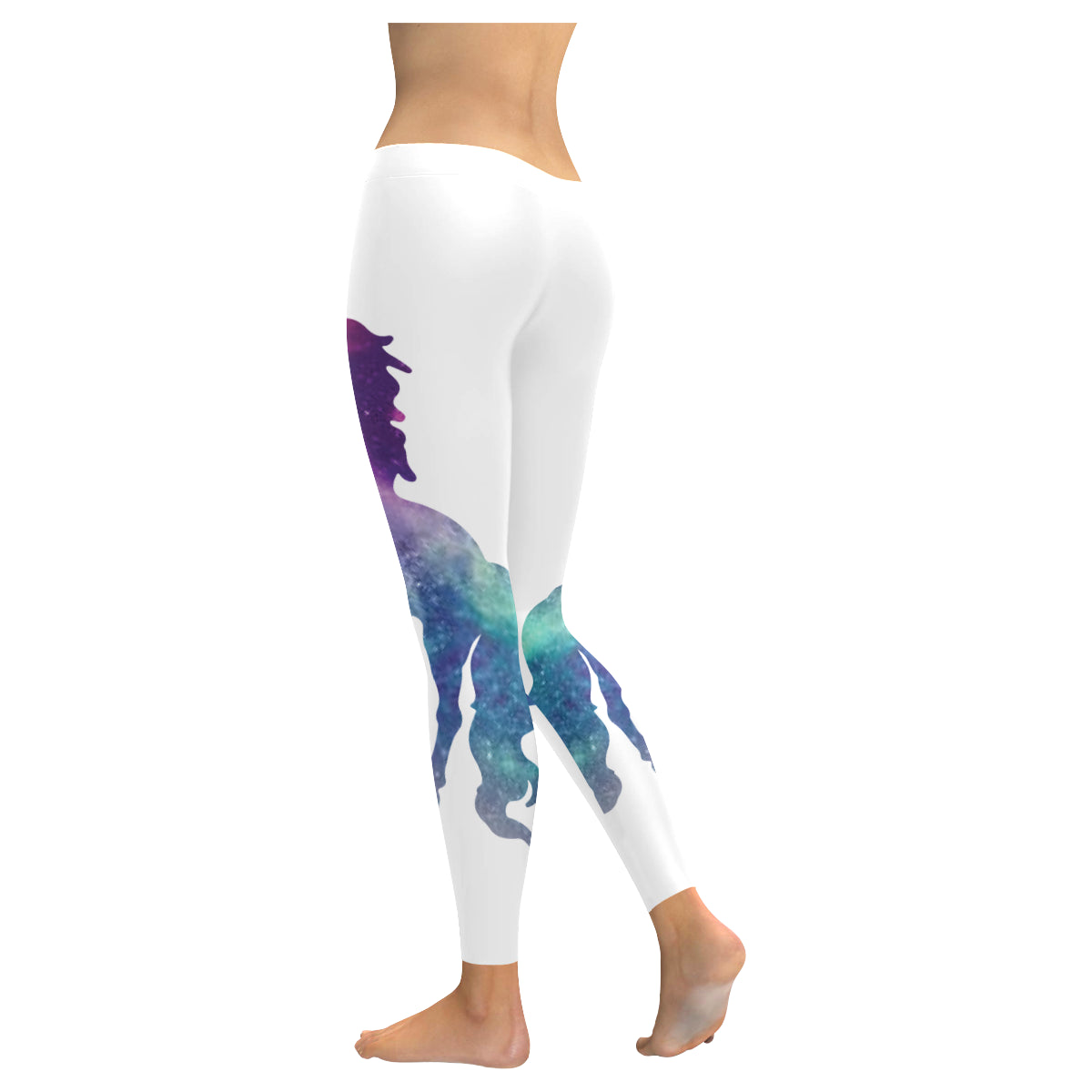 unicorn Women's Low Rise Leggings (Invisible Stitch)