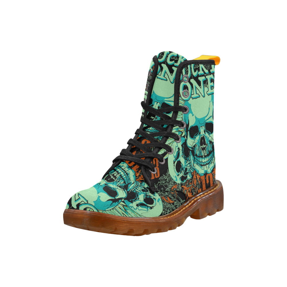 skull Martin Boots For Women Model 1203H