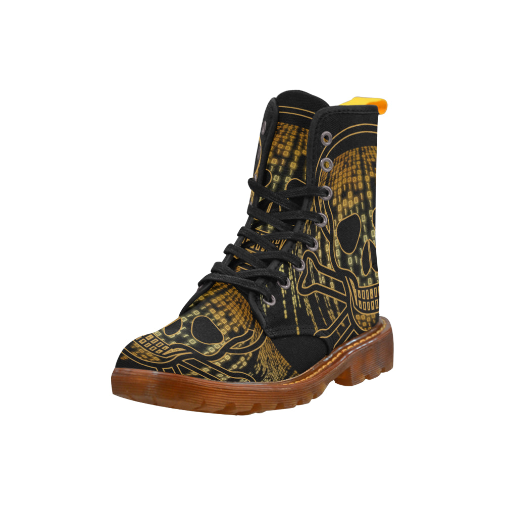 Virus Flowers Martin Boots For Women Model 1203H