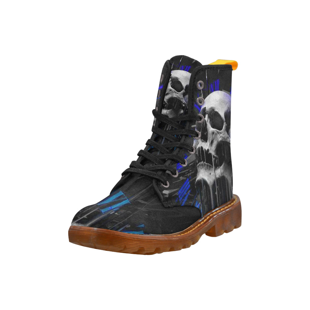 Fluent skull Martin Boots For Women Model 1203H
