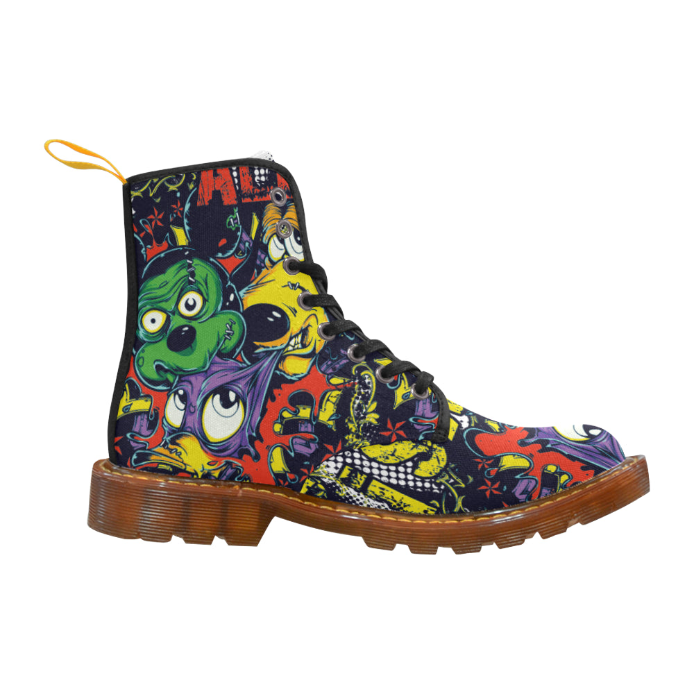 Martin Boots For Women animal cartoon
