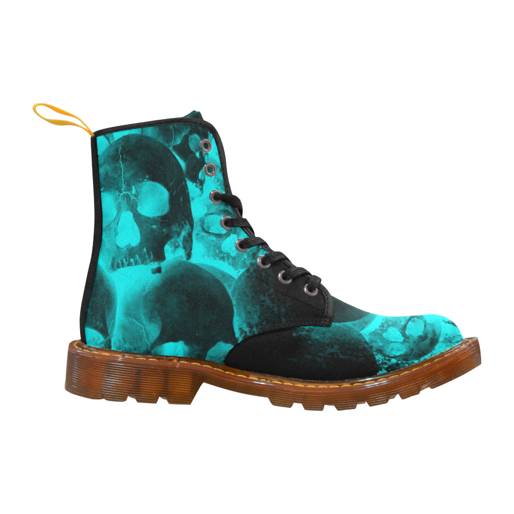 skull light Martin Boots For Women Model 1203H