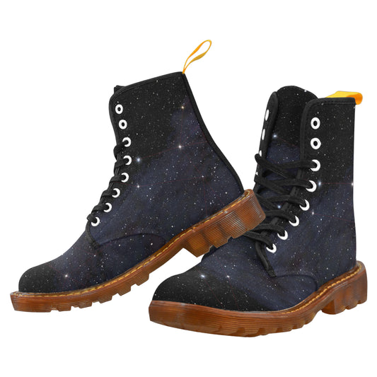 Unicorn constellation in deep space sky Martin Boots For Women Model 1203H