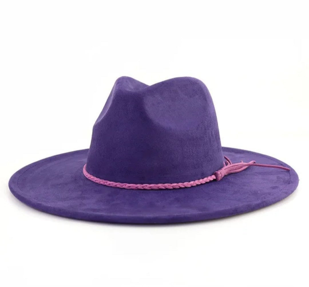 Classic_Fedora-Style_Cowboy_Hat_Adjustable_Stylish-Dark_Purple