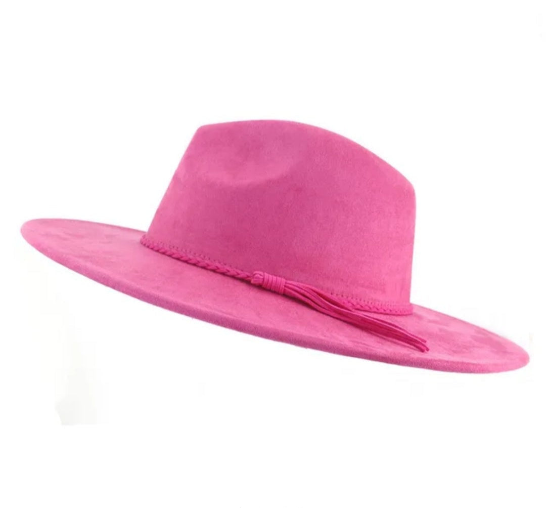Classic_Fedora-Style_Cowboy_Hat_Adjustable_Stylish-Hot_Pink