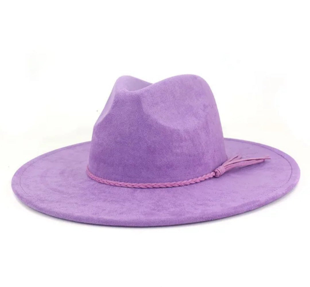 Classic Fedora-Style Cowboy Hat – Adjustable & Stylish 56-58cm 100% Polyester, Suitable for Pyrography & Laser Burning