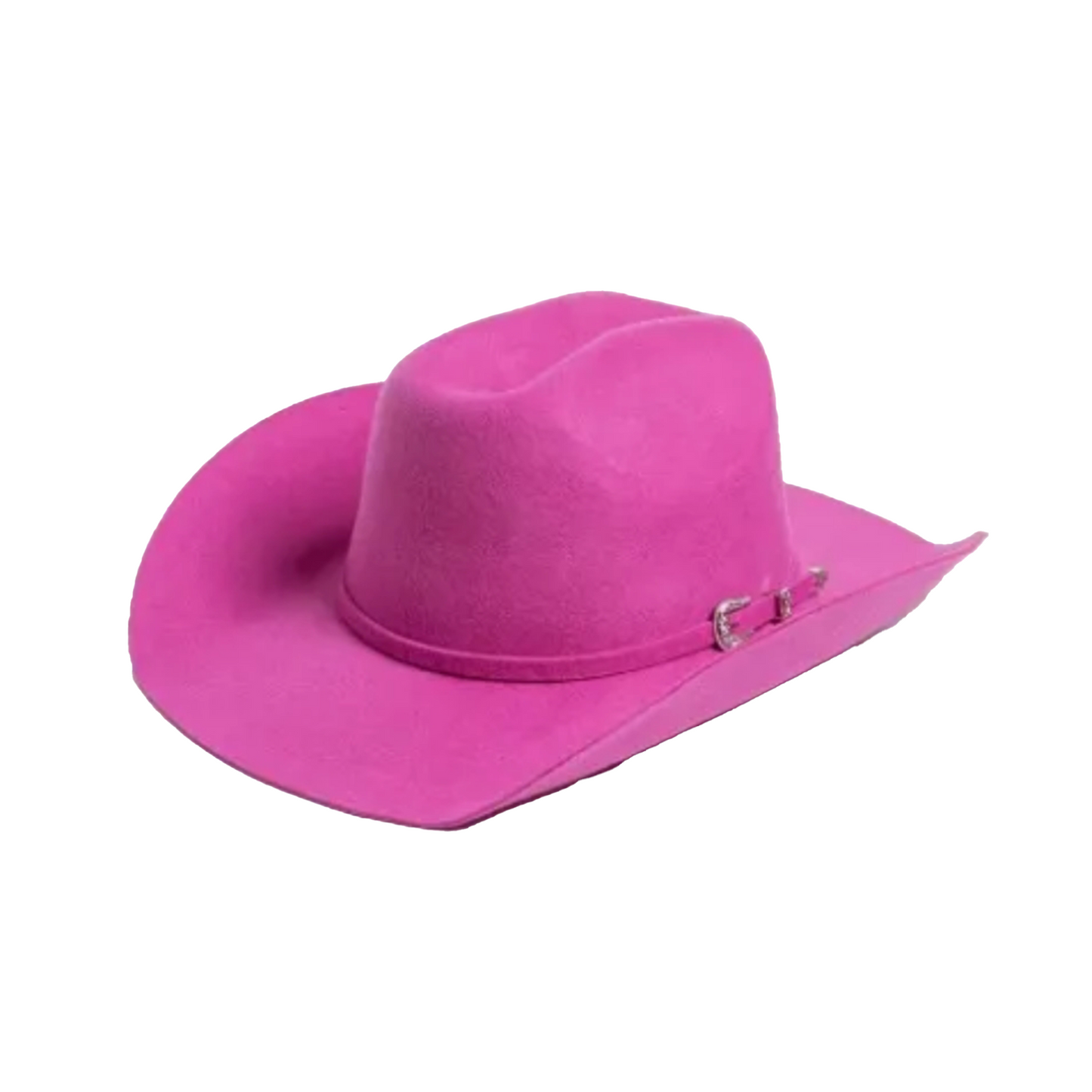 Classic_Wide_Brim-Style_Cowboy_Hat_100_AustralianWool-Hot Pink Cowboy