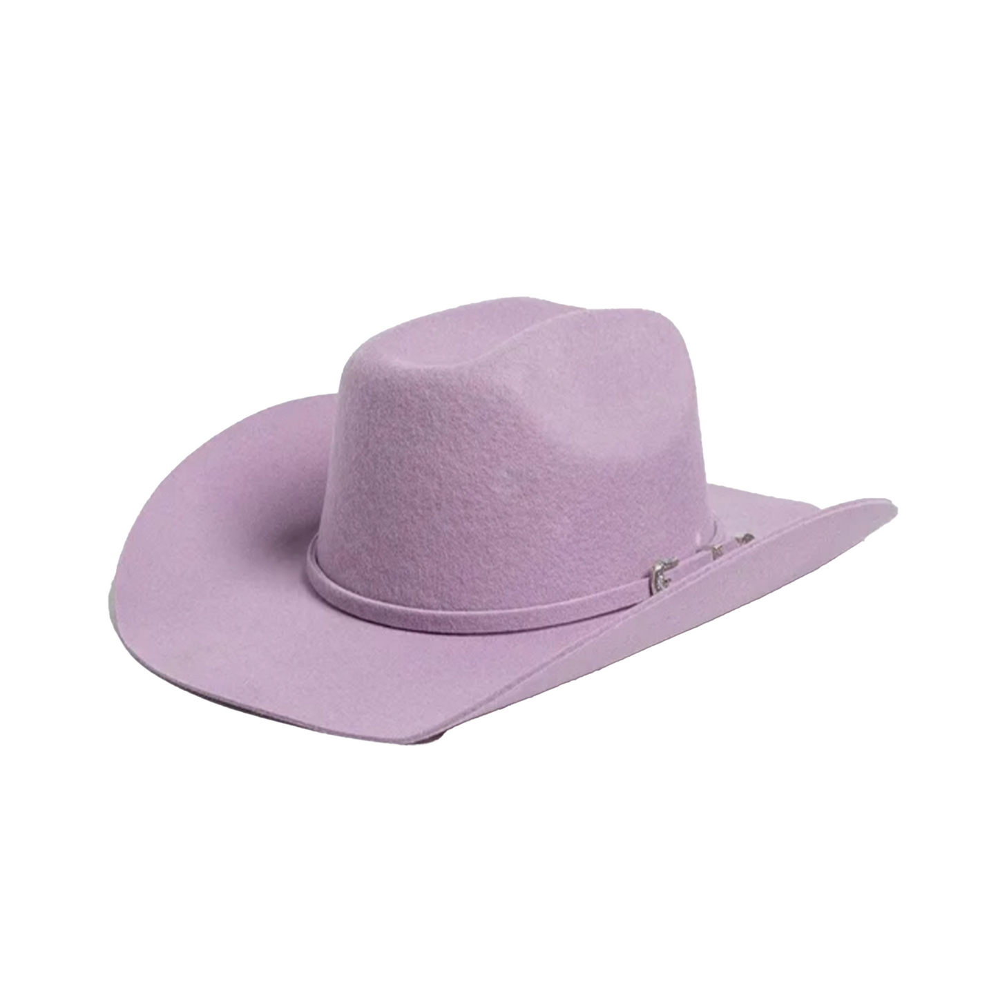Classic_Wide_Brim-Style_Cowboy_Hat_100_AustralianWool-Light Purple Cowboy