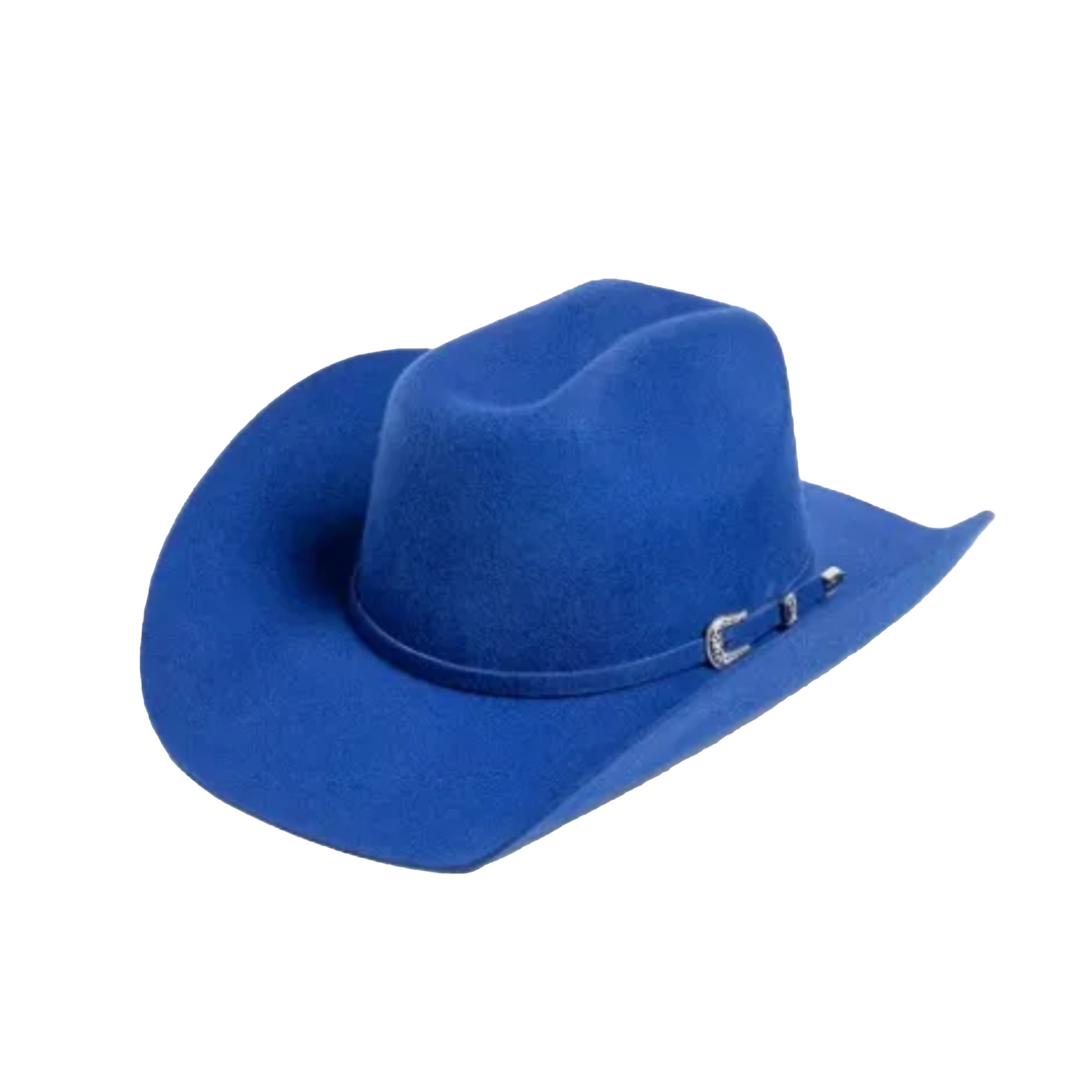 Classic_Wide_Brim-Style_Cowboy_Hat_100_Australian Wool-Royal Blue Cowboy
