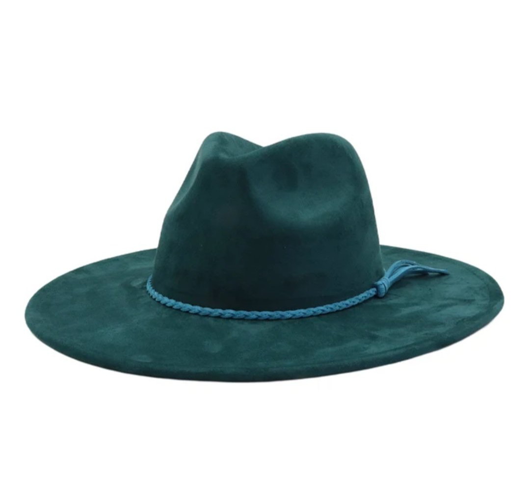 Classic Fedora-Style Cowboy Hat – Adjustable & Stylish 56-58cm 100% Polyester, Suitable for Pyrography & Laser Burning