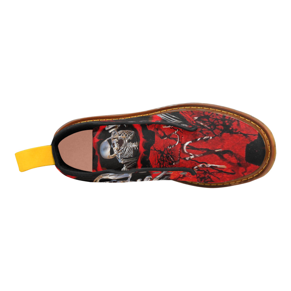 Martin Boots For Women Awful Skull