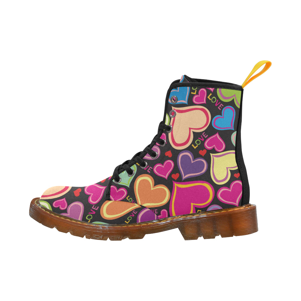 Martin Boots For Women colour love