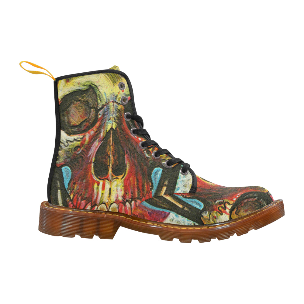 Martin Boots For Women colour skull