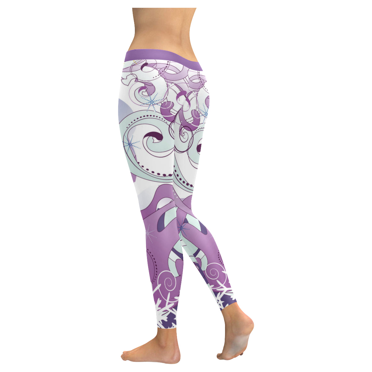 unicorn Women's Low Rise Leggings (Invisible Stitch)