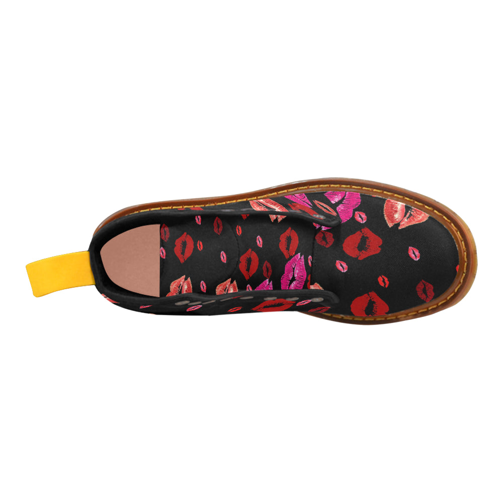red lip Martin Boots For Women Model 1203H