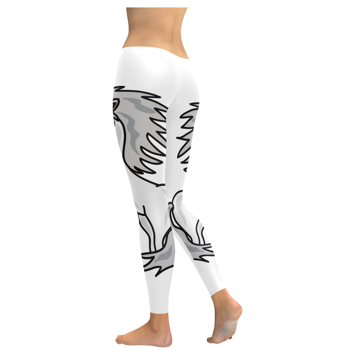 unicorn Women's Low Rise Leggings (Invisible Stitch)