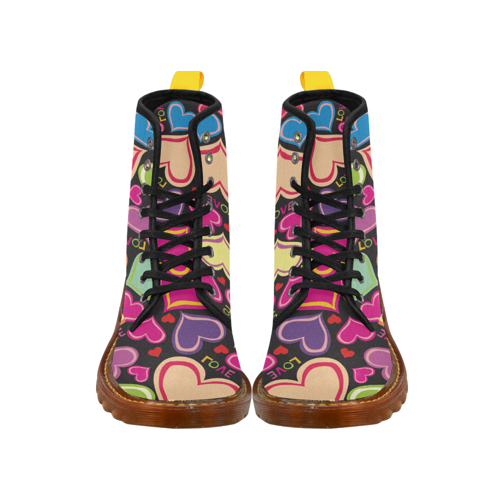 Martin Boots For Women colour love