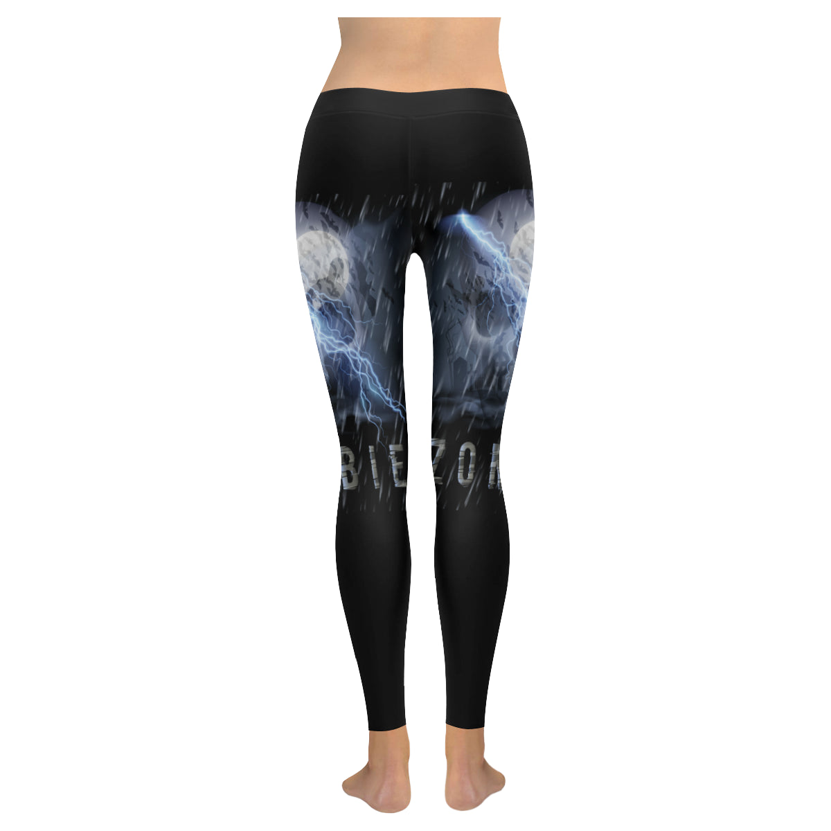 zombie Women's Low Rise Leggings (Invisible Stitch)