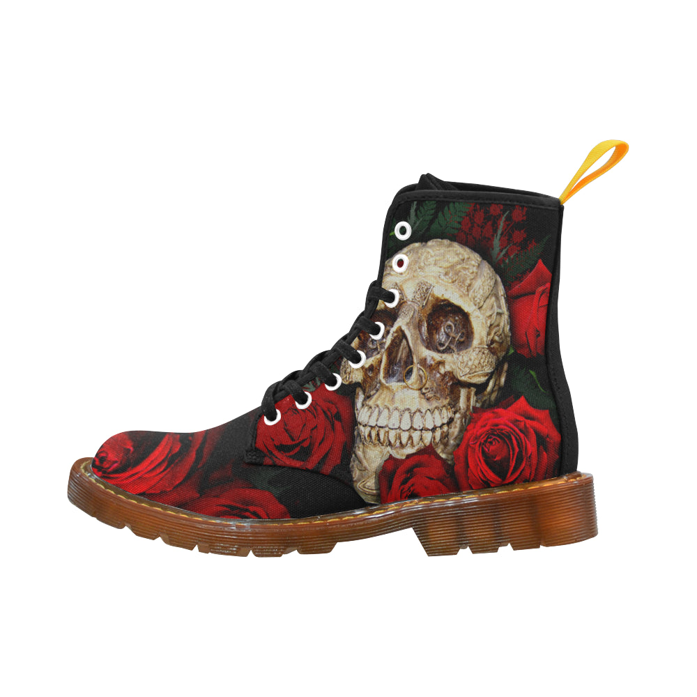 Rose & Skull Martin Boots For Men Model 1203H
