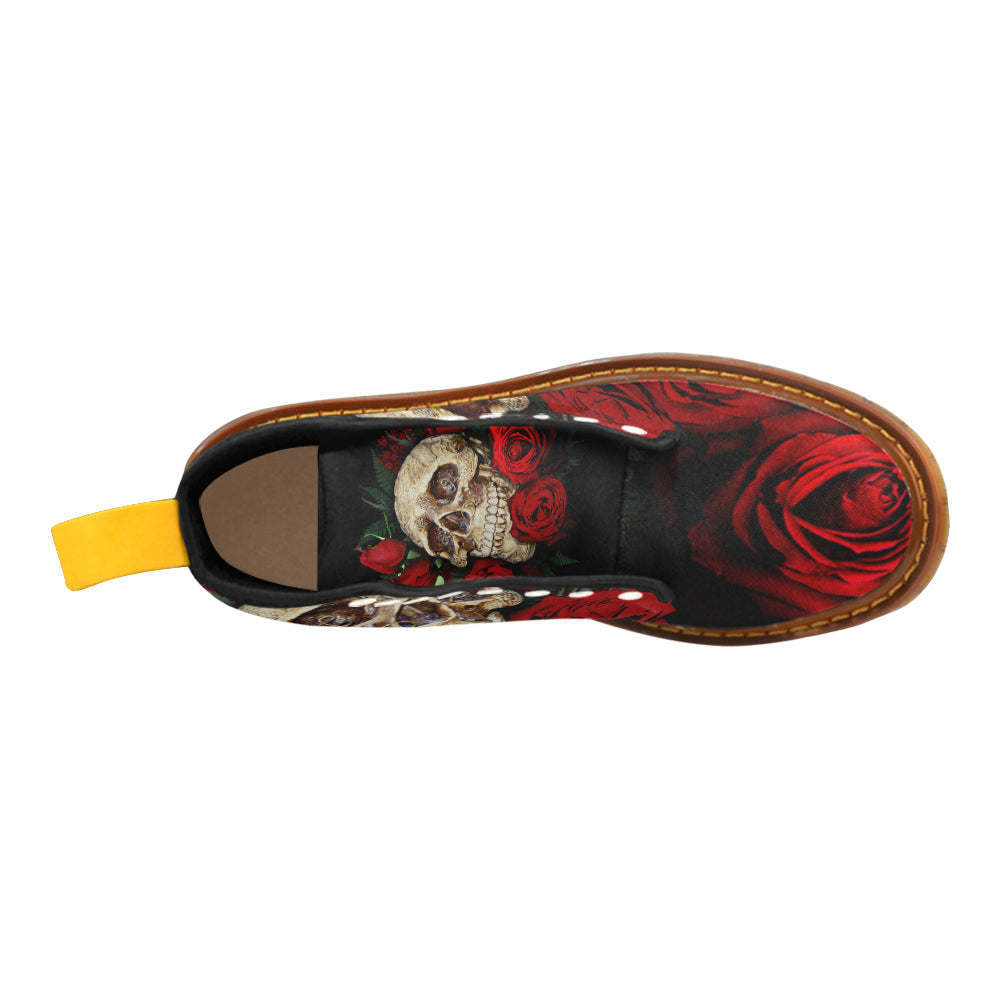Rose & Skull Martin Boots For Men Model 1203H