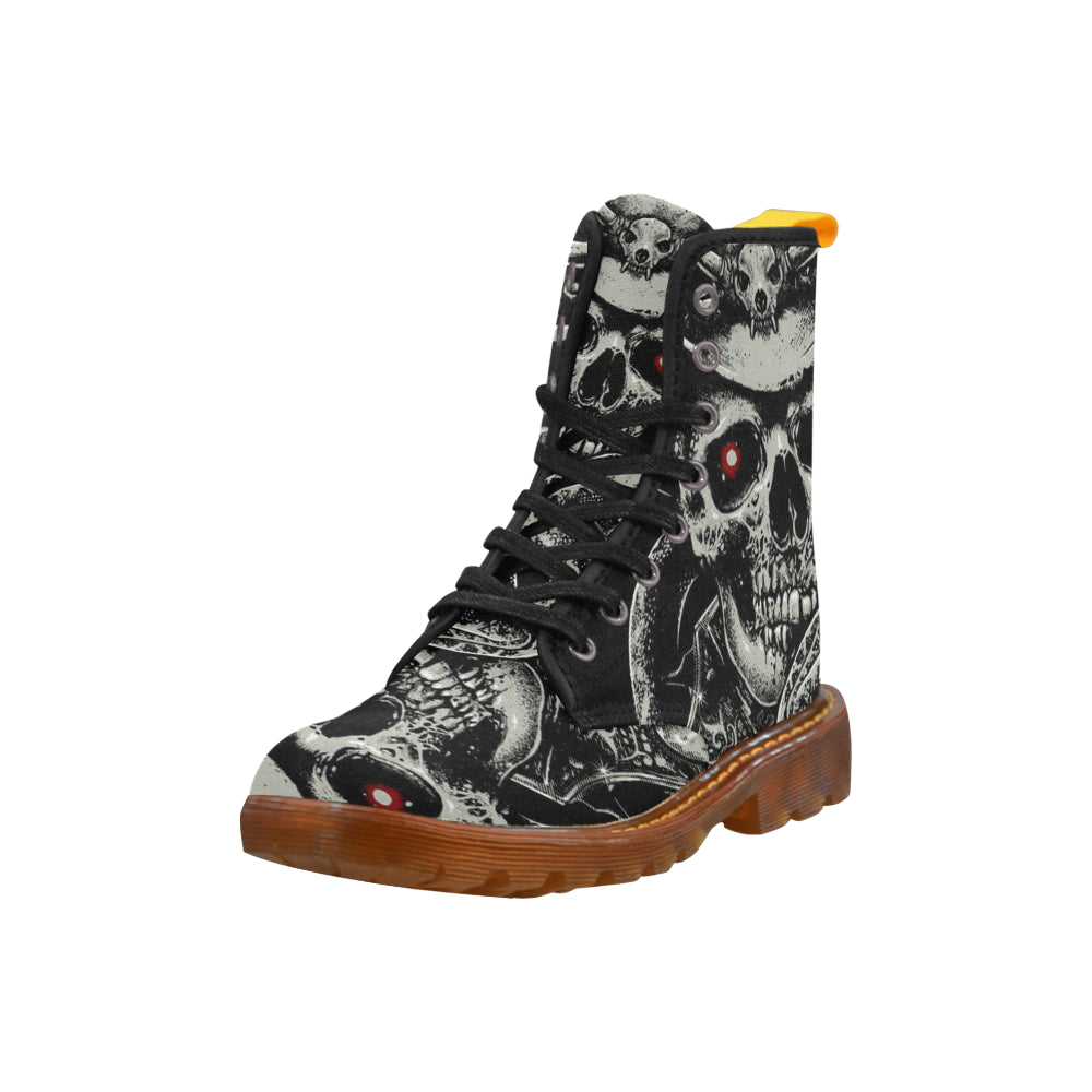 Skull Martin Boots For Women Model 1203H