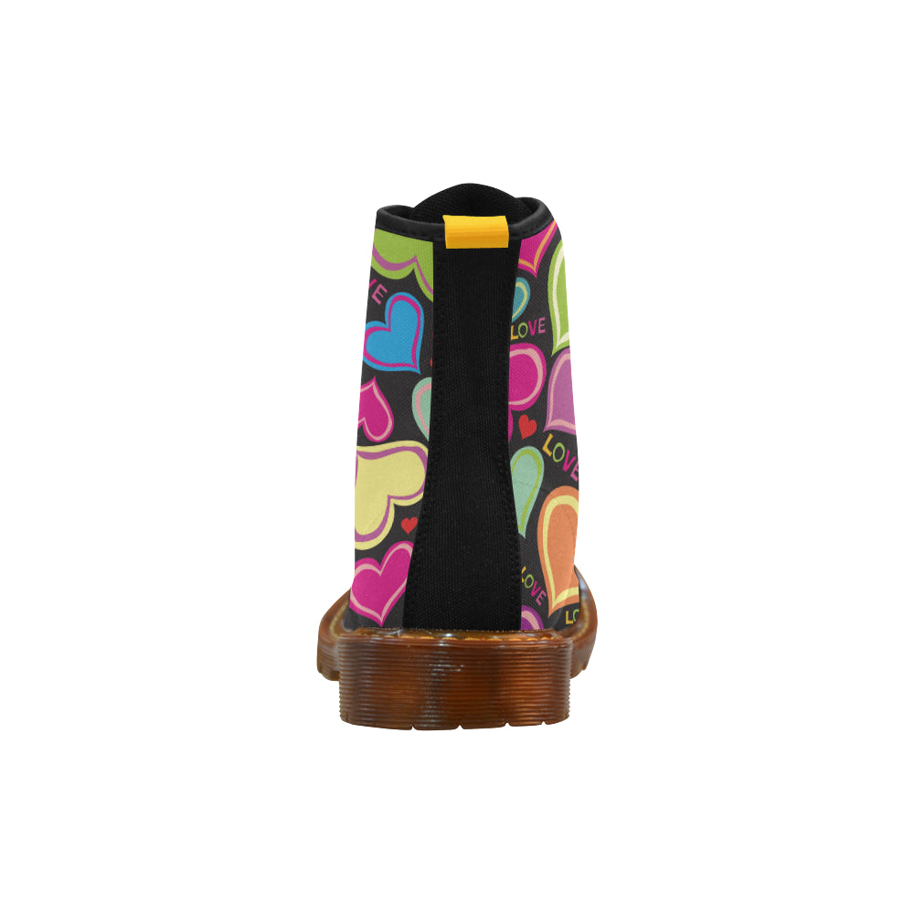 Martin Boots For Women colour love
