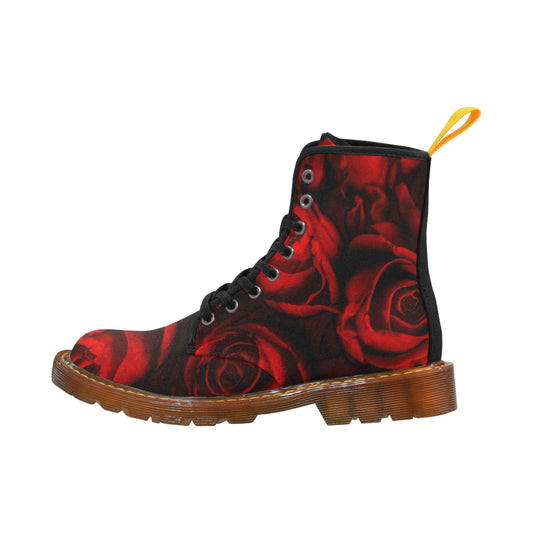 Martin Boots For Women beautiful rose