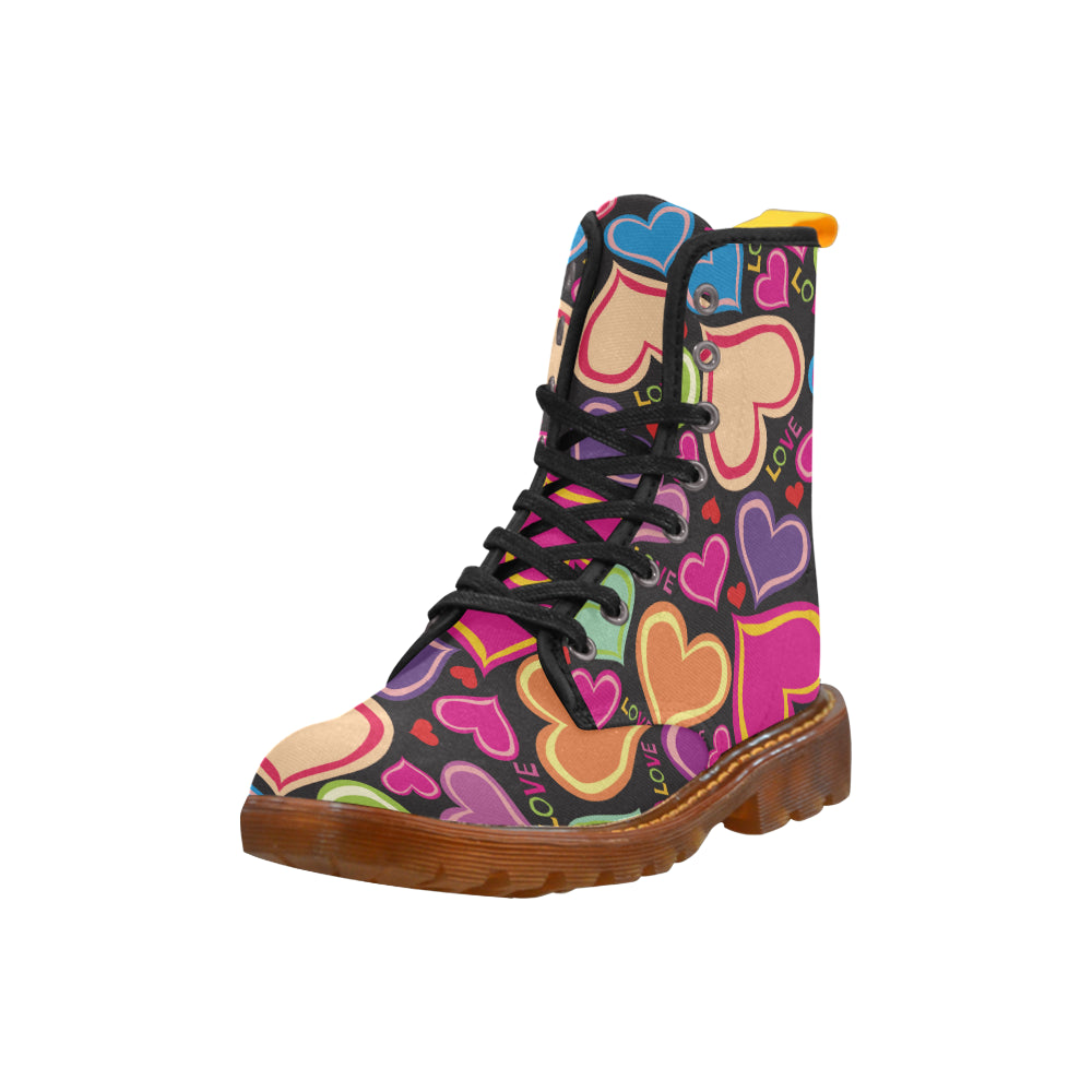Martin Boots For Women colour love