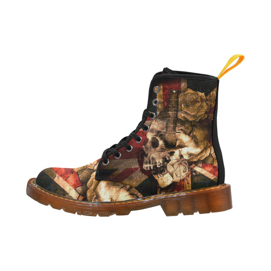 Skull Flag Martin Boots For Women Model 1203H