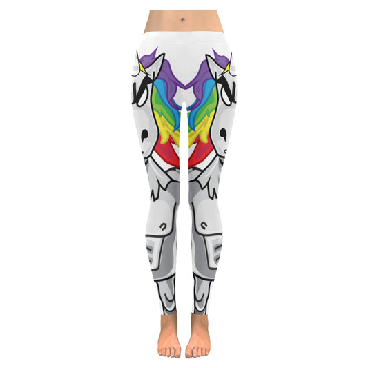 unicorn Women's Low Rise Leggings (Invisible Stitch)