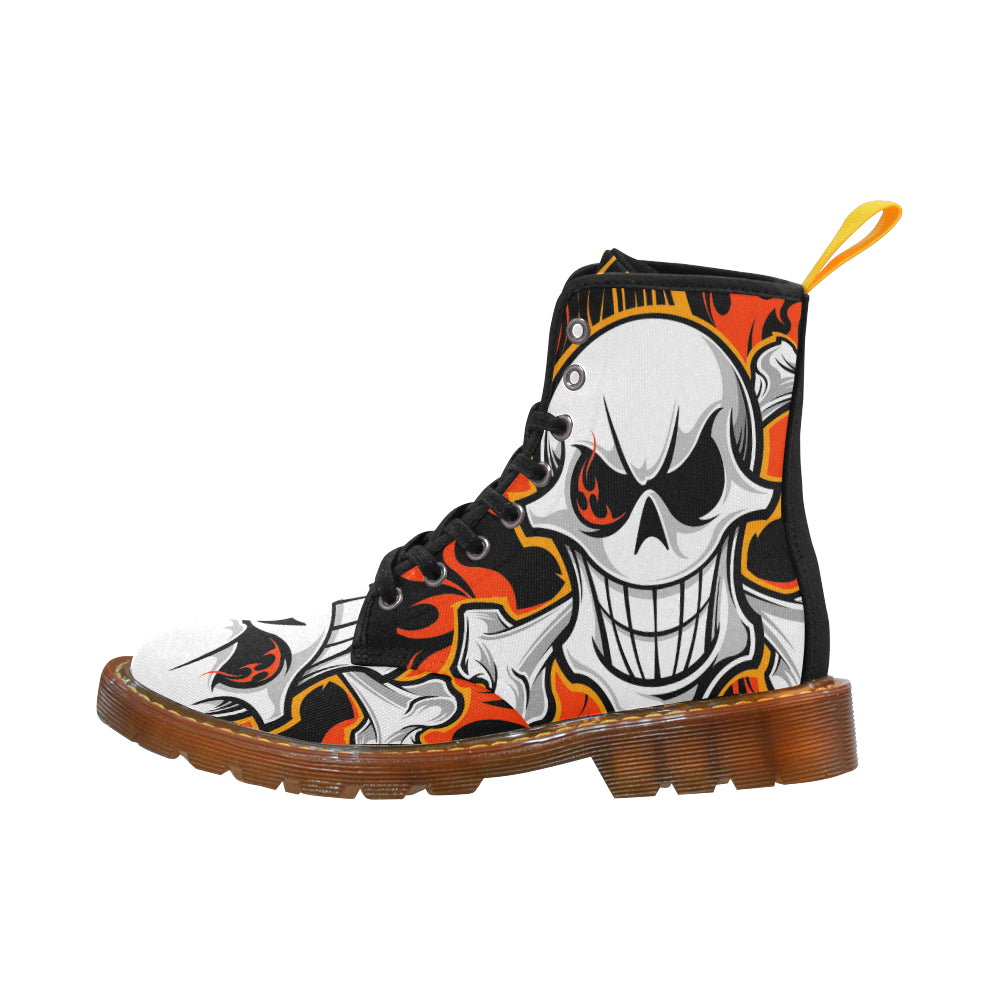 skull Martin Boots For Men Model 1203H