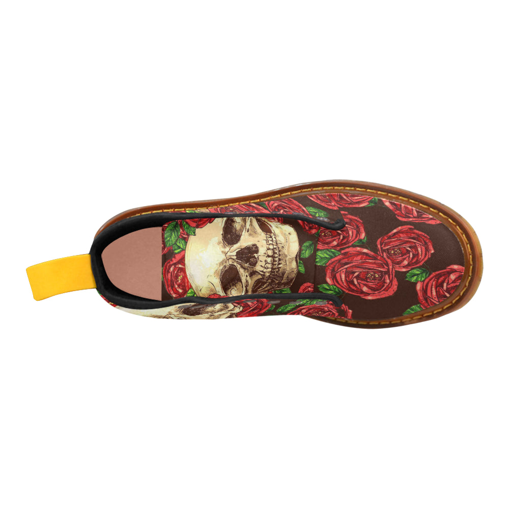 flowerskull Martin Boots For Women Model 1203H