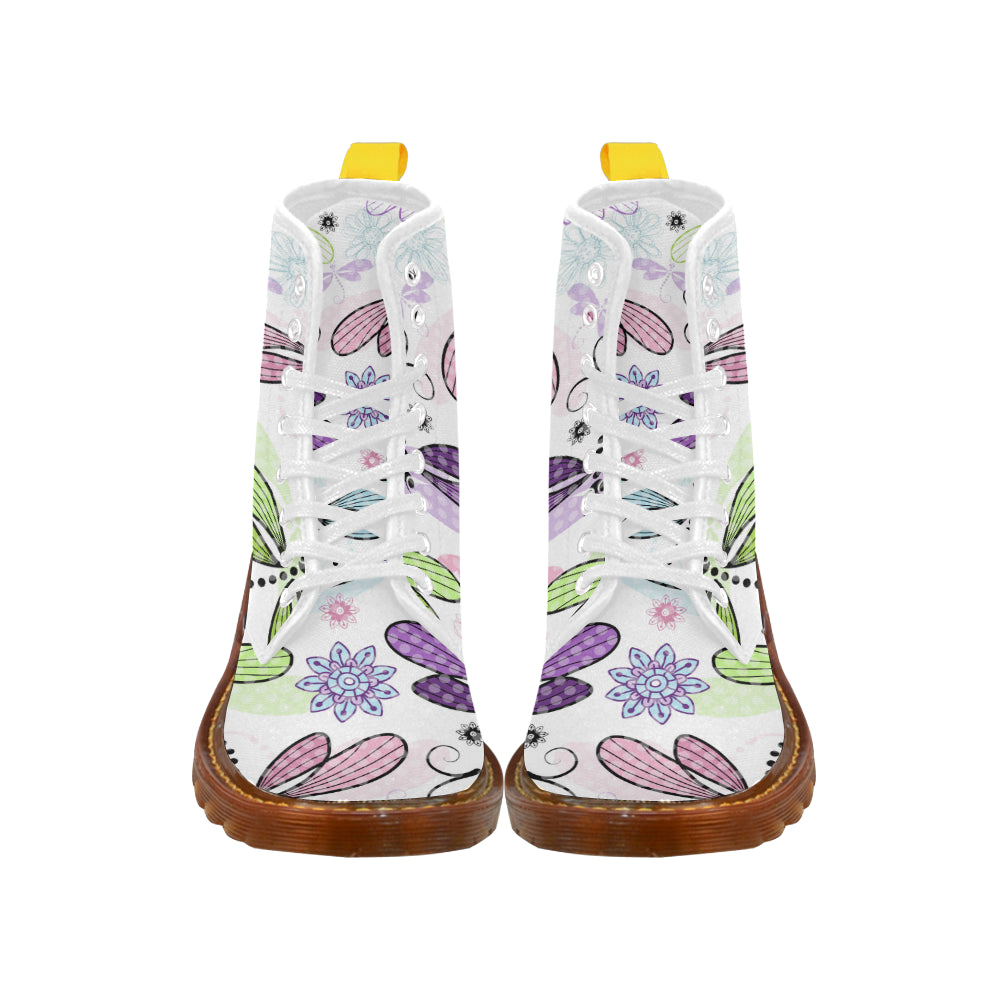 Martin Boots For Women Butterfly