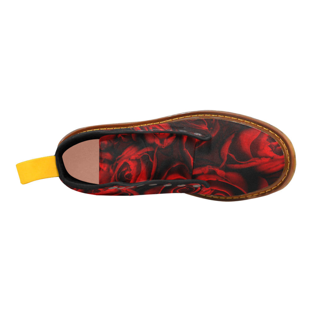 Martin Boots For Women beautiful rose