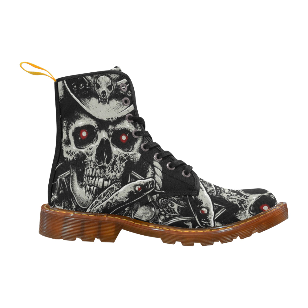 Skull Martin Boots For Women Model 1203H