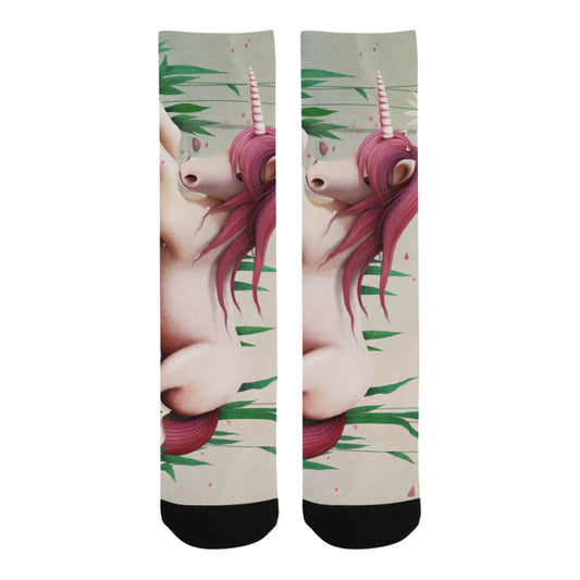 pony unicorn Trouser Socks