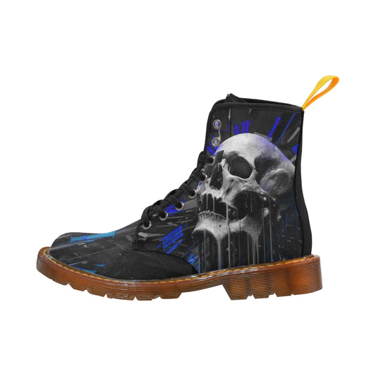 Fluent skull Martin Boots For Women Model 1203H
