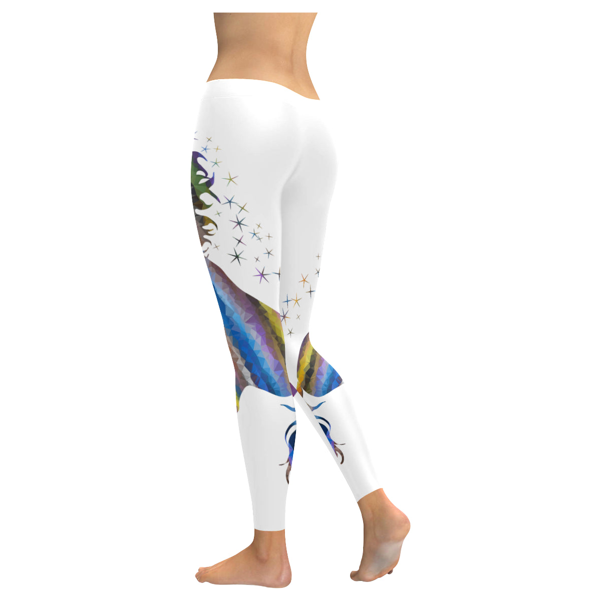 unicorn Women's Low Rise Leggings (Invisible Stitch)