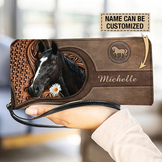 Personalised Purse for Women Animal Horse 3D Print