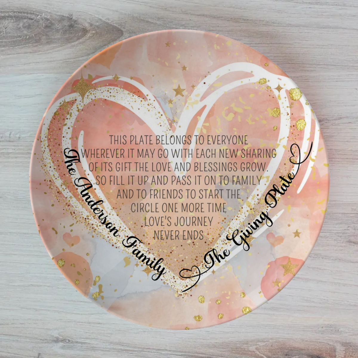 Heart The Giving Plate